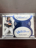 2025 Panini Flawless Dylan Crews USA-DC USA Baseball On Card Auto 11/15