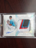 2025 Panini Flawless Noble Meyer PPA-NOM Prospect Patch Auto On Card 3-Color Patch 8/10