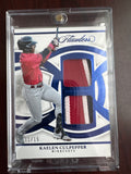 2025 Panini Flawless Kaelen Culpepper DPP-KC Dual Prospects Patch 11/15