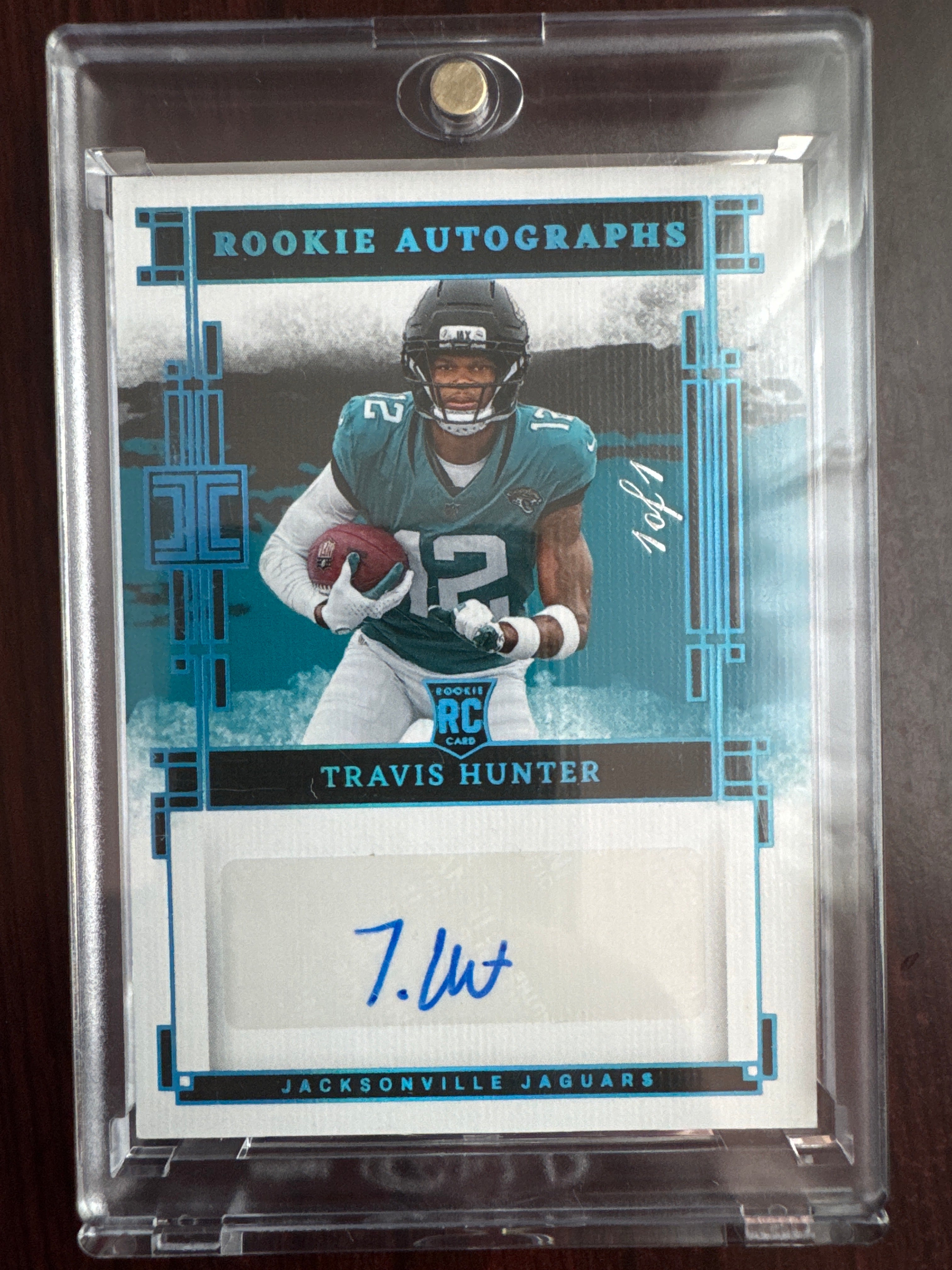 2025 Panini Impeccable Travis Hunter RA-THR Rookie Auto 1/1 - True One-of-One