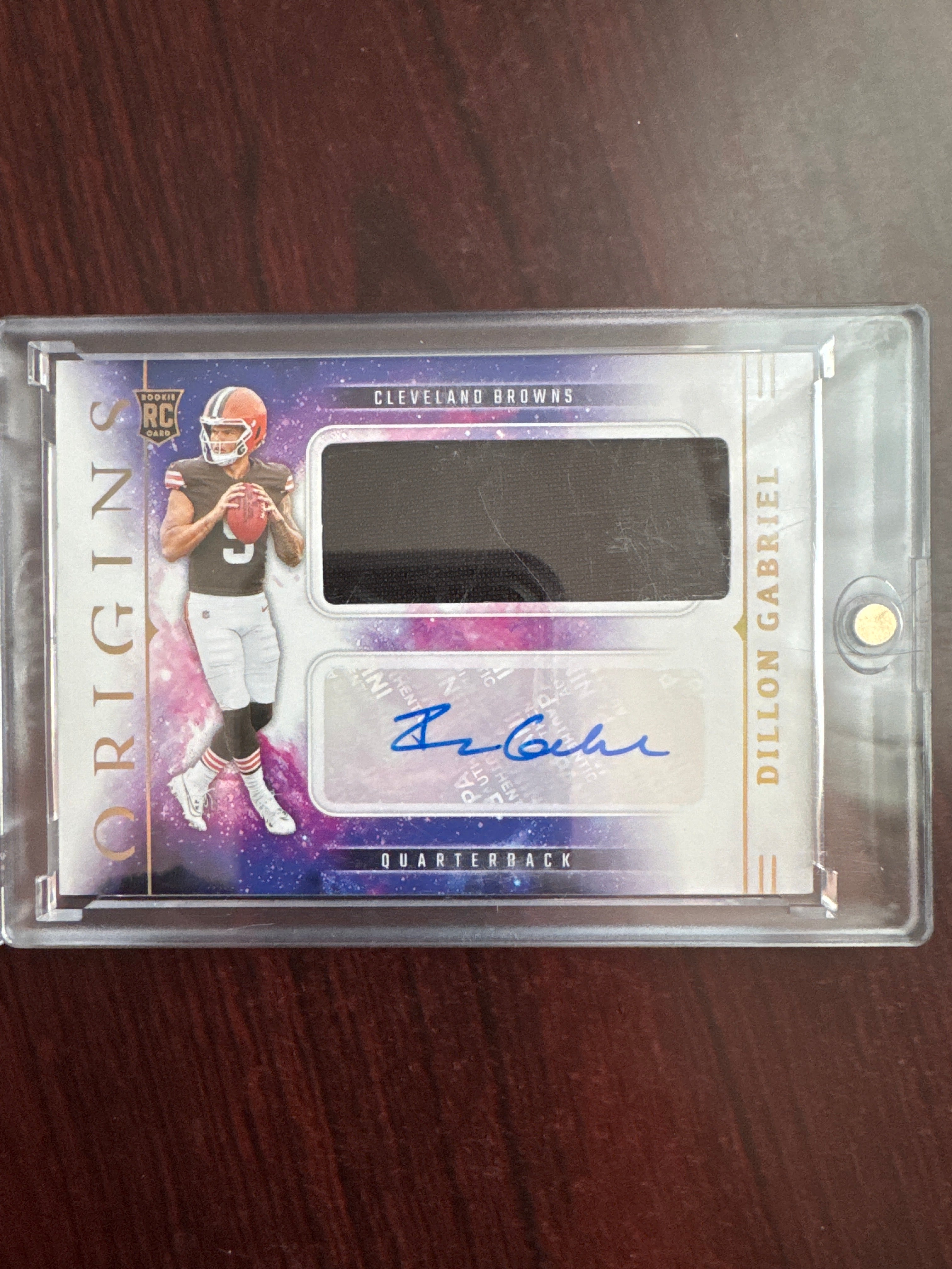 2025 Panini Origins Dillon Gabriel RJJ-DGL Rookie Jersey Auto