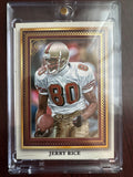 2024 Topps Composite Jerry Rice PG-6 Topps Gallery Gold Picture Frame