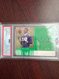 1998 Upper Deck SP Authentic Randy Moss RM Player's Ink PSA Authentic Auto 10