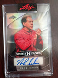 2026 Leaf Sports Heroes Nick Saban BA-NS1 Silver 1/9