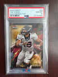 2024 Topps Finest Tim Tebow 23 Gold Refractor PSA 10 39/50