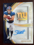2025 Panini Immaculate Cam Skattebo IRSS-CKO Immaculate Rookie Signatures 42/49