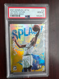 2021 Panini Donruss Optic Jayson Tatum 12 Splash! Gold Prizm PSA 10 06/10
