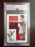 1992 Courtside Jim Valvano #40 Flashback Autograph PSA 8 Auto 9